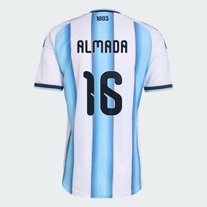 Argentina Home ALMADA 16 World Cup Jersey 2026 (Player Version)