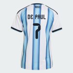Argentina Home DE PAUL 7 Jersey 2026