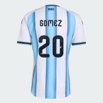 Argentina Home GOMEZ 20 World Cup Jersey 2026 (Player Version)