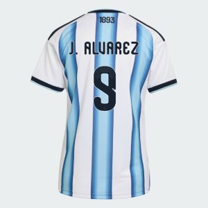 Argentina Home J. ALVAREZ 9 Jersey 2026