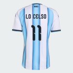 Argentina Home LO CELSO 11 World Cup Jersey 2026 (Player Version)