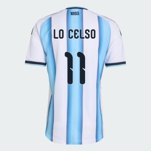 Argentina Home LO CELSO 11 World Cup Jersey 2026 (Player Version)