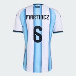 Argentina Home MARTINEZ 6 World Cup Jersey 2026 (Player Version)