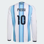 Argentina Home MESSI 10 World Cup Long Sleeve Jersey 2026 (Player Version)