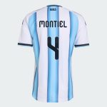 Argentina Home MONTIEL 4 World Cup Jersey 2026 (Player Version)