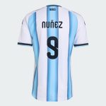 Argentina Home NUÑEZ 9 World Cup Jersey 2026 (Player Version)