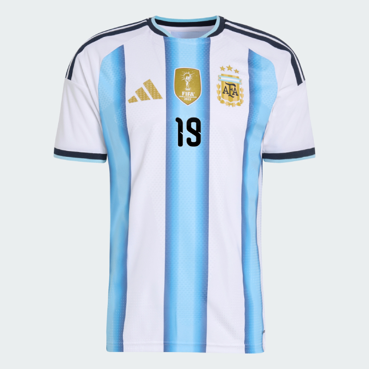 Argentina Home OTAMENDI 19 World Cup Jersey 2026 (Player Version) - Image 2