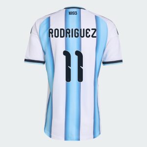 Argentina Home RODRIGUEZ 11 World Cup Jersey 2026 (Player Version)