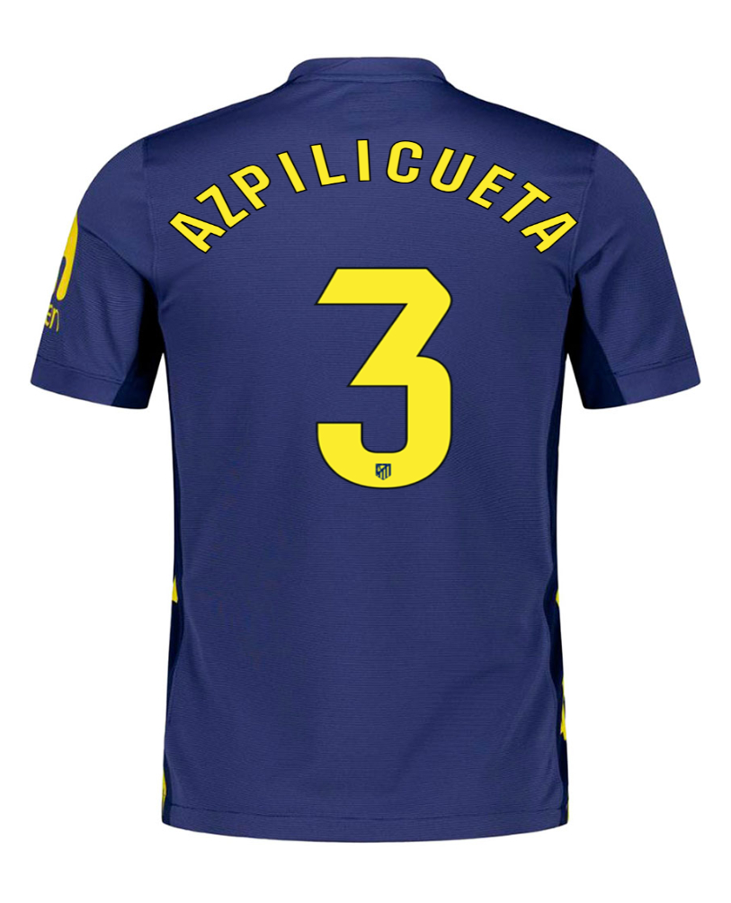 Atletico Madrid Away AZPILICUETA 3 Jersey 25-26
