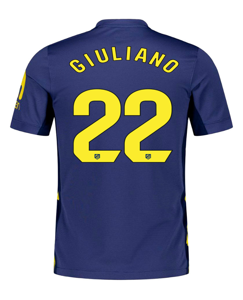 Atletico Madrid Away GIULIANO 22 Jersey 25-26