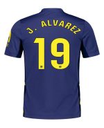 Atletico Madrid Away J. ALVAREZ 19 Jersey 25-26