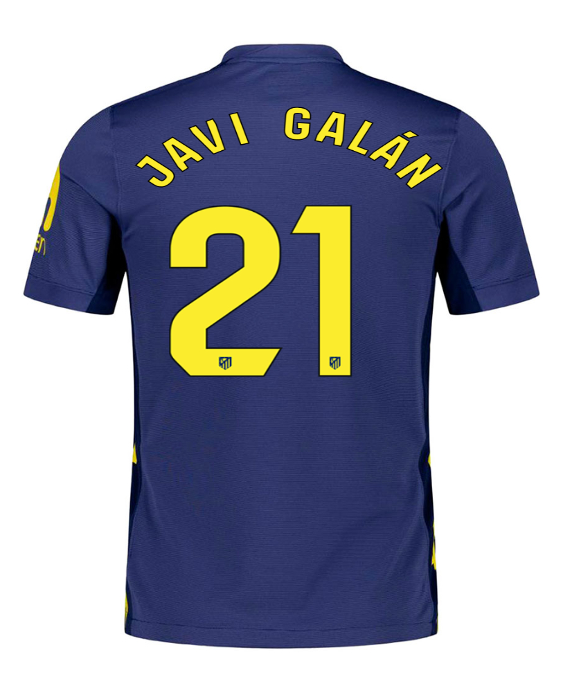 Atletico Madrid Away JAVI GALÁN 21 Jersey 25-26