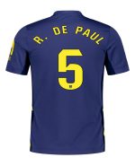 Atletico Madrid Away R. DE PAUL 5 Jersey 25-26