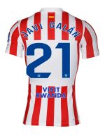 Atletico Madrid Home JAVI GALÁN 21 Jersey 25-26