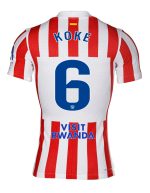 Atletico Madrid Home KOKE 6 Jersey 25-26