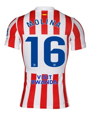 Atletico Madrid Home MOLINA 16 Jersey 25-26