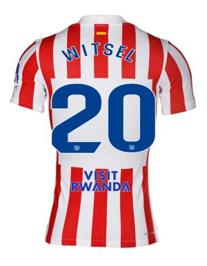 Atletico Madrid Home WITSEL 20 Jersey 25-26
