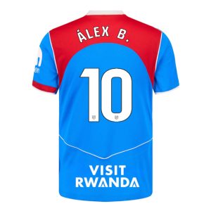 Atletico Madrid Third ÁLEX B. 10 Jersey 2025-26