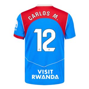 Atletico Madrid Third CARLOS M. 12 Jersey 2025-26