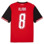 Austria Home ALABA 8 World Cup Jersey 2026