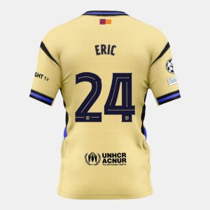 Barcelona Away ERIC 24 Champions League Jersey 25-26