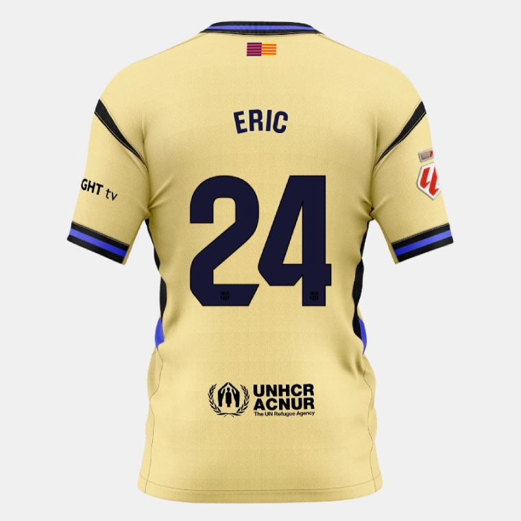 Barcelona Away ERIC 24 Jersey 25-26