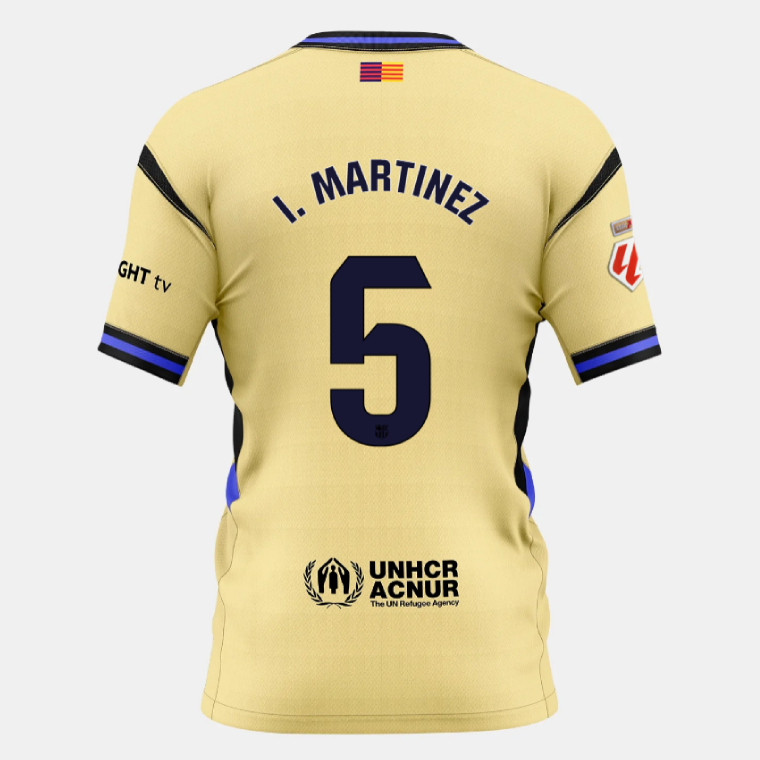 Barcelona Away I. MARTINEZ 5 Jersey 25-26