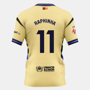 Barcelona Away RAPHINHA 11 Jersey 25-26