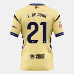 Barcelona Away X Kobe Bryant F. DE JONG 21 Jersey 25-26 (Player Version)