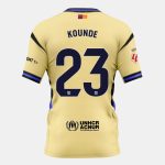 Barcelona Away X Kobe Bryant KOUNDE 23 Jersey 25-26 (Player Version)