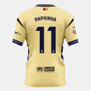 Barcelona Away X Kobe Bryant RAPHINHA 11 Jersey 25-26 (Player Version)