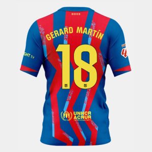 Barcelona El Clásico GERARD MARTÍN 18 Fourth Kit 25-26