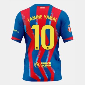 Barcelona El Clásico LAMINE YAMAL 10 Fourth Kit 25-26