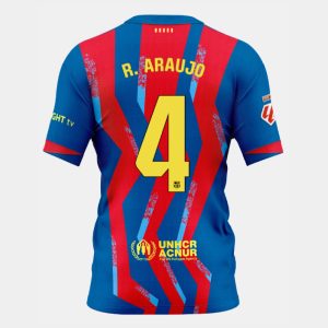 Barcelona El Clásico R. ARAUJO 4 Fourth Kit 25-26