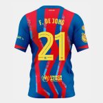 Barcelona F. DE JONG 21 Supercopa de España Final Jersey 25-26