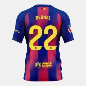 Barcelona x Ed Sheeran El Clásico BERNAL 22 Jersey 25-26 (Player Version)