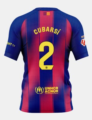 Barcelona x Ed Sheeran El Clásico CUBARSÍ 2 Jersey 25-26
