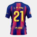 Barcelona x Ed Sheeran El Clásico F. DE JONG 21 Jersey 25-26 (Player Version)