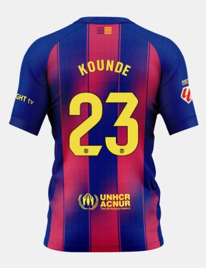 Barcelona x Ed Sheeran El Clásico KOUNDE 23 Jersey 25-26