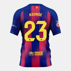 Barcelona x Ed Sheeran El Clásico KOUNDE 23 Jersey 25-26 (Player Version)