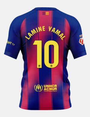 Barcelona x Ed Sheeran El Clásico LAMINE YAMAL 10 Jersey 25-26