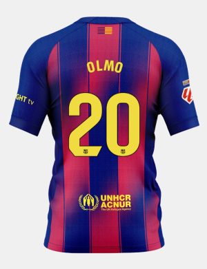 Barcelona x Ed Sheeran El Clásico OLMO 20 Jersey 25-26