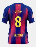 Barcelona x Ed Sheeran El Clásico PEDRI 8 Jersey 25-26