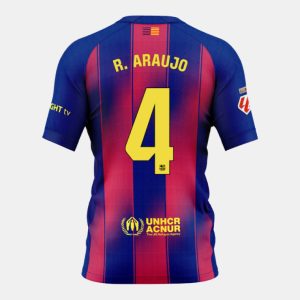 Barcelona x Ed Sheeran El Clásico R. ARAUJO 4 Jersey 25-26 (Player Version)