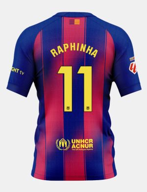 Barcelona x Ed Sheeran El Clásico RAPHINHA 11 Jersey 25-26