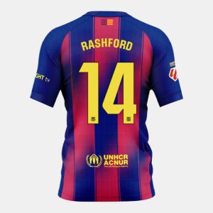 Barcelona x Ed Sheeran El Clásico RASHFORD 14 Jersey 25-26 (Player Version)