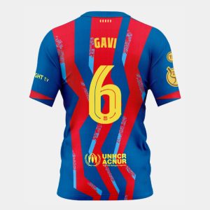 Barcelona Supercopa de España Final GAVI 6 Jersey 25-26 (Player Version)