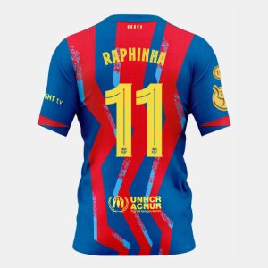 Barcelona Supercopa de España Final RAPHINHA 11 Jersey 25-26 (Player Version)
