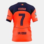 Barcelona Third FERRAN 7 Jersey 25-26 (Player Version)