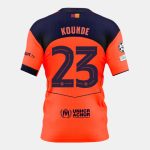 Barcelona Third KOUNDE 23 Jersey 25-26 (Player Version)